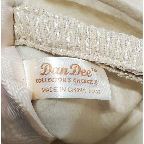 2 Dan Dee Christmas Stockings Santa Claus & Snowman Country Folk Art 17.5" New - Picture 8 of 11